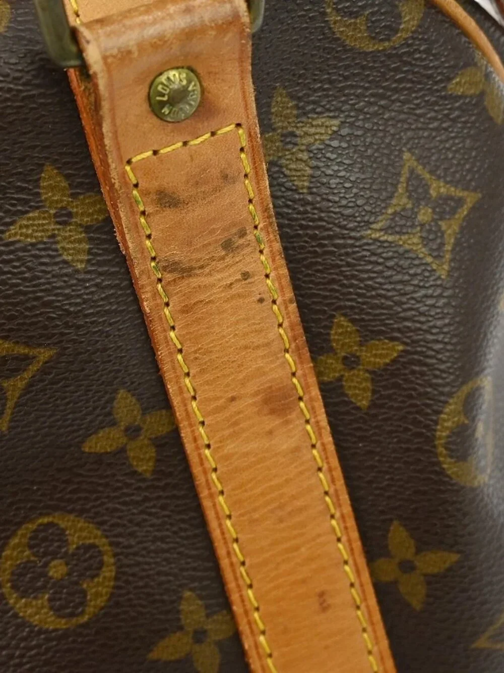 2 LOUIS VUITTON KEEPALL 50 BANDOULIERE HANDBAG - Picture 9 of 16